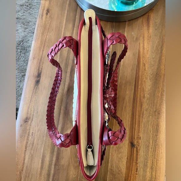 Brighton Straw Bucket Purse - Picture 7 of 14